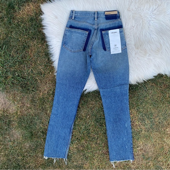 Grlfrnd Karolina Distressed Jeans 23 NWT - Picture 4 of 4